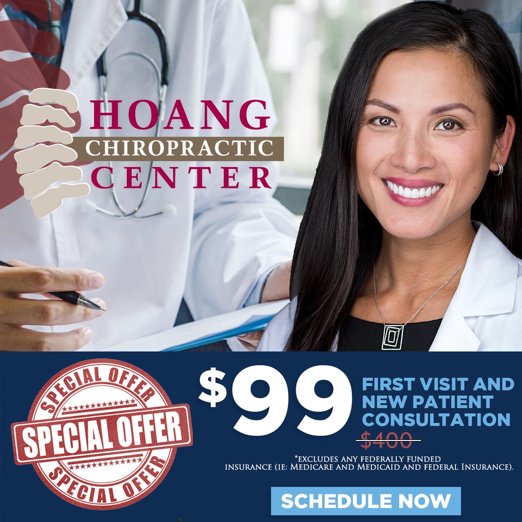 NEW PATIENT SPECIAL $99 First Visit😍😍 For a limited time, we are happy to offer a $99 initial visit. You will receive an exam, X-ray (if applicable), and one therapy at doctor's discretion for only $99! *Excludes any federally funded insurance (ie: Medicare and Medicaid and Federal Insurance). Offer expires 12/31/2024